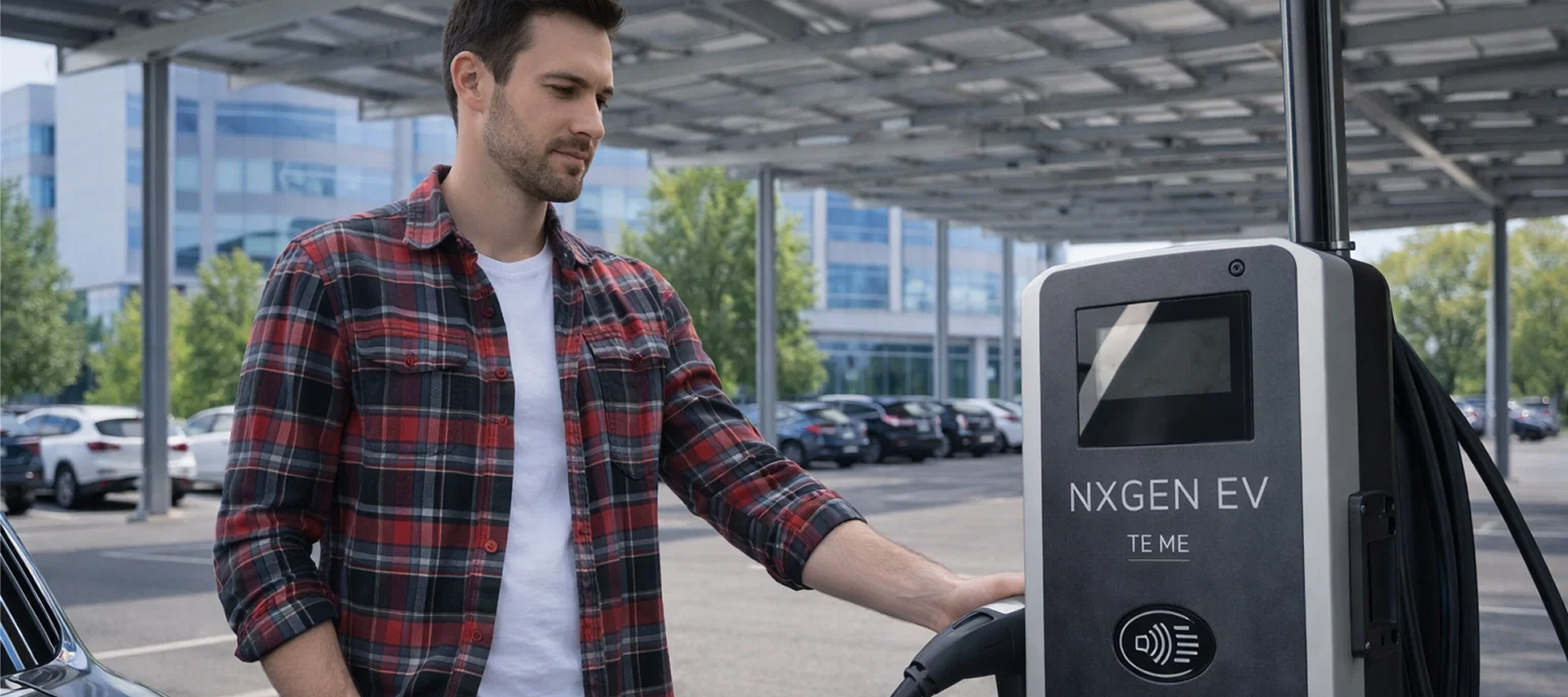 User with NXGEN Charger